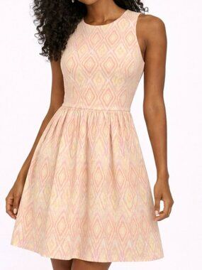 Anthropologie Under Skies Sleeveless Ikat Dress